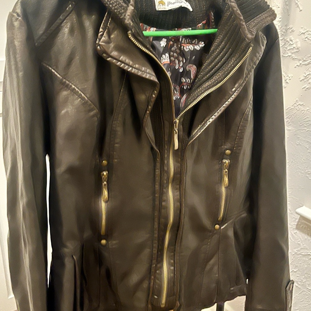 Brown Leather Jacket